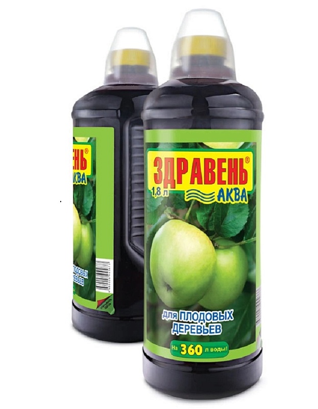 Удобрение Здравень АКВА для плодовых деревьев